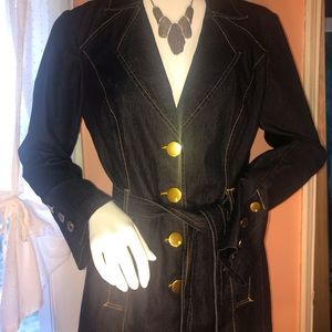 Bison Bisou long blue denim  sz Large